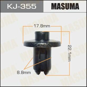 Клипса (кратно 50) (KJ-355) MASUMA KJ355 (фото 1)