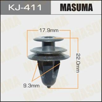 Клипса (кратно 10) MASUMA KJ411 (фото 1)