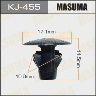 Кліпса пластикова MASUMA KJ455 (фото 1)