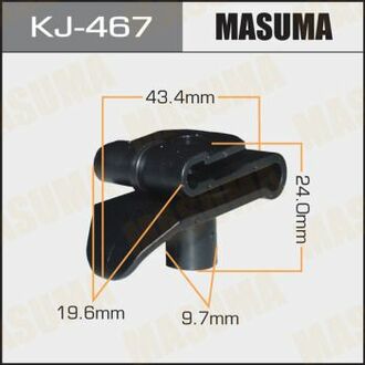 Клипса (кратно 50) (KJ-467) MASUMA KJ467 (фото 1)