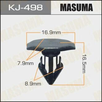 Кліпса пластикова MASUMA KJ498 (фото 1)