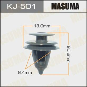 Кліпса пластикова MASUMA KJ501