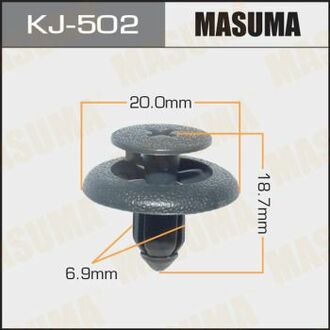 Кліпса автомобільна MASUMA KJ502 (фото 1)