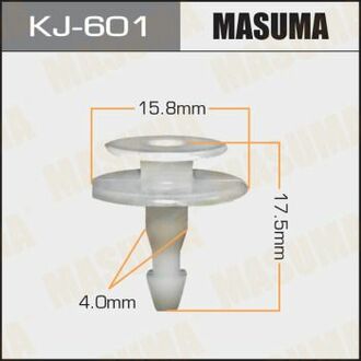 Кліпса пластикова MASUMA KJ601