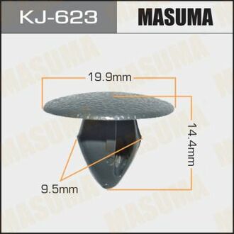 Кліпса пластикова MASUMA KJ623 (фото 1)
