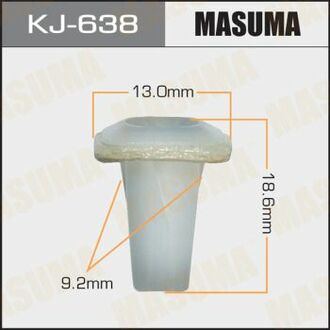 Клипса пластиковая MASUMA KJ638