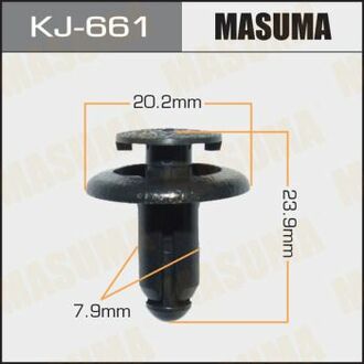 Кліпса автомобільна 661-KJ MASUMA KJ661 (фото 1)