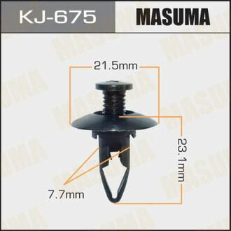 Кліпса автомобільна MASUMA KJ675