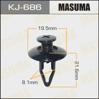 Клипса (кратно 5) MASUMA KJ686 (фото 1)