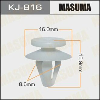 Клипса (кратно 5) MASUMA KJ816 (фото 1)