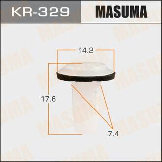 Клипса автомобильная MASUMA KR329