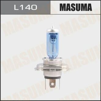 Лампа високотемпературна BLUE SKYGLOW H4 12V 60/55W (4200K) MASUMA L140 (фото 1)