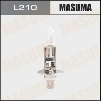 Лампа галогенова H1 12V 55W (3000K) MASUMA L210 (фото 1)