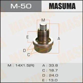 Пробка зливна MASUMA M50
