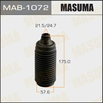 Пильовик пластиковий (з хомутами) MASUMA MAB1072