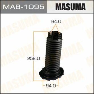 Пильовик пластиковий (з хомутами) MASUMA MAB1095