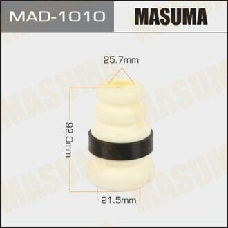 Відбійник амортизаторов 21.5x25.7x92, RAV4 / ASA30W, ALA40L, ZSA44L front MASUMA MAD1010 (фото 1)