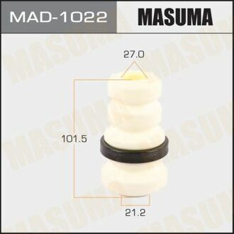 Відбійник амортизаторов 21.2x27x101.5, RAV4, VANGUARD / ACA31 front MASUMA MAD1022 (фото 1)