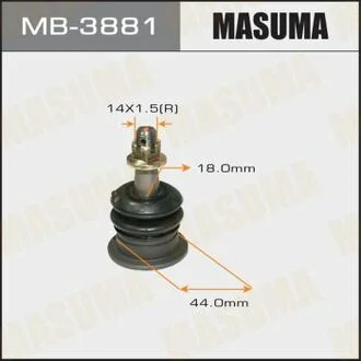 Кульова опора front up HILUX/ KUN1#, 2# 04- MASUMA MB3881