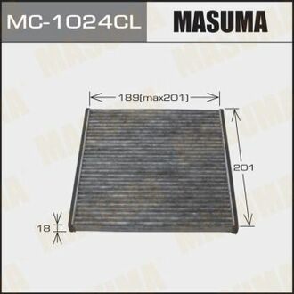 Фільтр салонний Subaru Legacy MASUMA MC1024CL