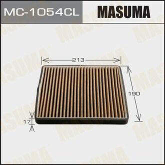 Салонний фільтр AC-931 вугільний (1/40) MASUMA MC1054CL (фото 1)