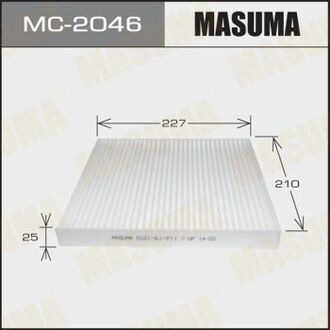 Салонный фильтр AC401J (1/40) MASUMA MC2046 (фото 1)