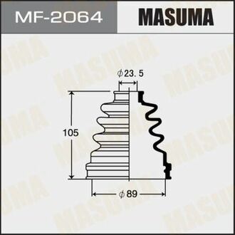 Пильовик гумовий MASUMA MF2064 (фото 1)