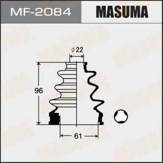 Пильовик гумовий MASUMA MF2084