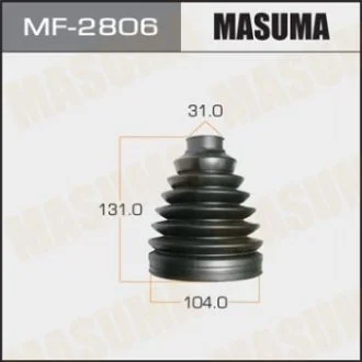 Пыльник ШРУСа наружный (пластик)+спецхомут Toyota FJ Cruiser (06-09), Land Cruiser Prado (02-) MASUMA MF2806