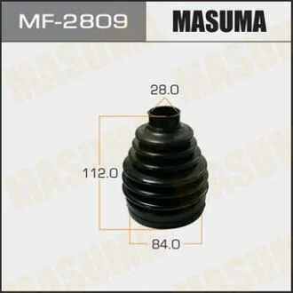 Пыльник ШРУСа наружный(пластик)+спецхомут Mitsubishi ASX (10-), Lancer (10-15), Outlander (09-) MASUMA MF-2809