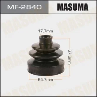 Пыльник ШРУСа MASUMA MF2840