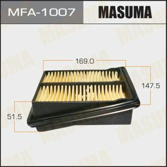 Повітряний фільтр A-884V (1/40) MASUMA MFA1007 (фото 1)