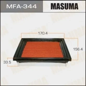 Фильтр воздушный ПропиткаNISSAN NOTE (E11, NE11) 1.6, 1.4 (06-12)/NISSAN TIIDA (MASUMA MFA344
