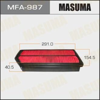 Повітряний фільтр A-864 (1/40) MASUMA MFA987 (фото 1)