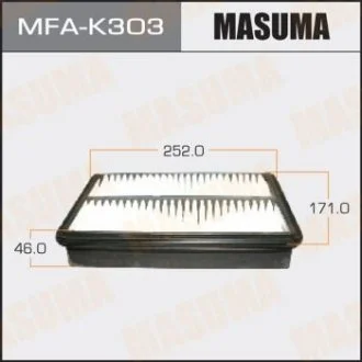 Воздушный фильтр A2517 LHD KIA/ SPORTAGE/ V2000, V2700 04- (1/40) MASUMA MFAK303