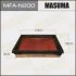 Фільтр повітряний NISSAN/ SKYLINE/ V36 06- з просоченням маслом (MFA-N200) MASUMA