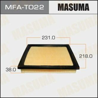Повітряний фільтр A-1036 RX450H/ GYL10L, GYL15L (1/40) MASUMA MFAT022