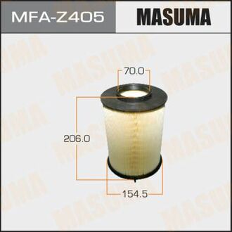 Повітряний фільтр A0457 MAZDA/ MAZDA3 11- (1/18) MASUMA MFAZ405 (фото 1)
