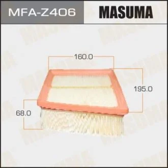 Фільтр повітряний MAZDA/ MAZDA2 07- (MFA-Z406) MASUMA MFAZ406