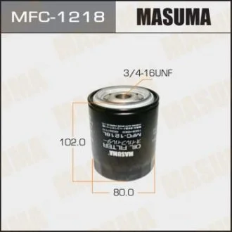 Фильтр масляный Nissan Almera, Primera (-02) 1.4, 1.6 MASUMA MFC1218