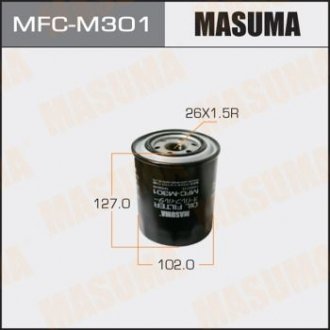 Фильтр масляный Mitsubishi L200 (05-), Pajero Sport (09-15) D 2.5 MASUMA MFCM301 (фото 1)