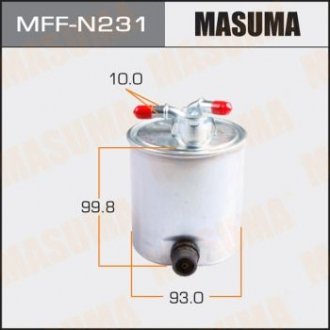 Фильтр топливный QASHQAI, MURANO / M9R, YD25DDTI MASUMA MFFN231 (фото 1)