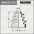 Пильовик ШРКШ зовнішнього Mazda 6 (12-) / Toyota Corolla (00-06), Prius (00-05) силікон (MFs-2119) MASUMA