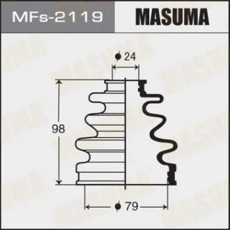 Пыльник ШРУСа MASUMA MFs2119