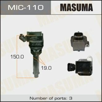 Катушка зажигания MASUMA MIC110 (фото 1)