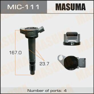 Котушка запалювання MASUMA MIC111 (фото 1)