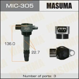 Катушка запалювання MASUMA MIC-305