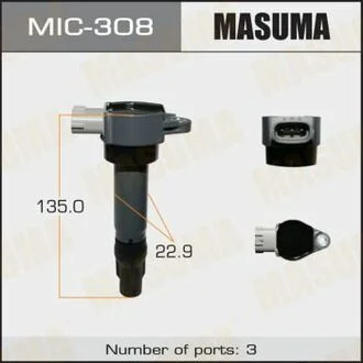 Катушка зажигания LANCER CY2A MASUMA MIC308