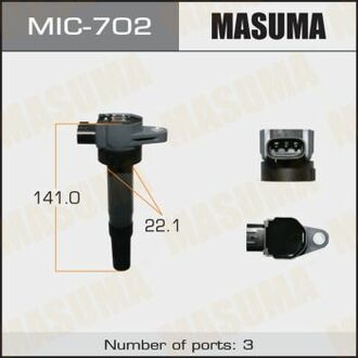 Котушка запалювання MASUMA MIC-702