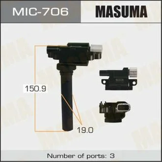 Котушка запалювання MASUMA MIC706